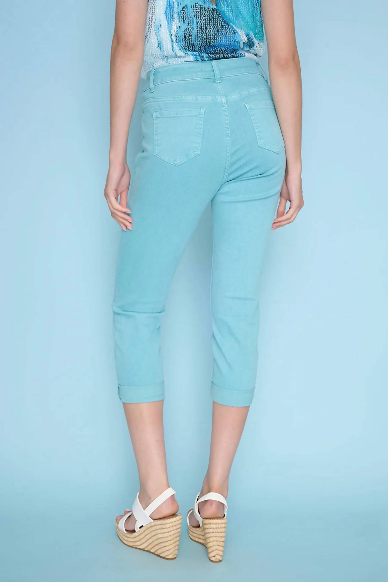Picadilly - Cuffed Cropped Jeans