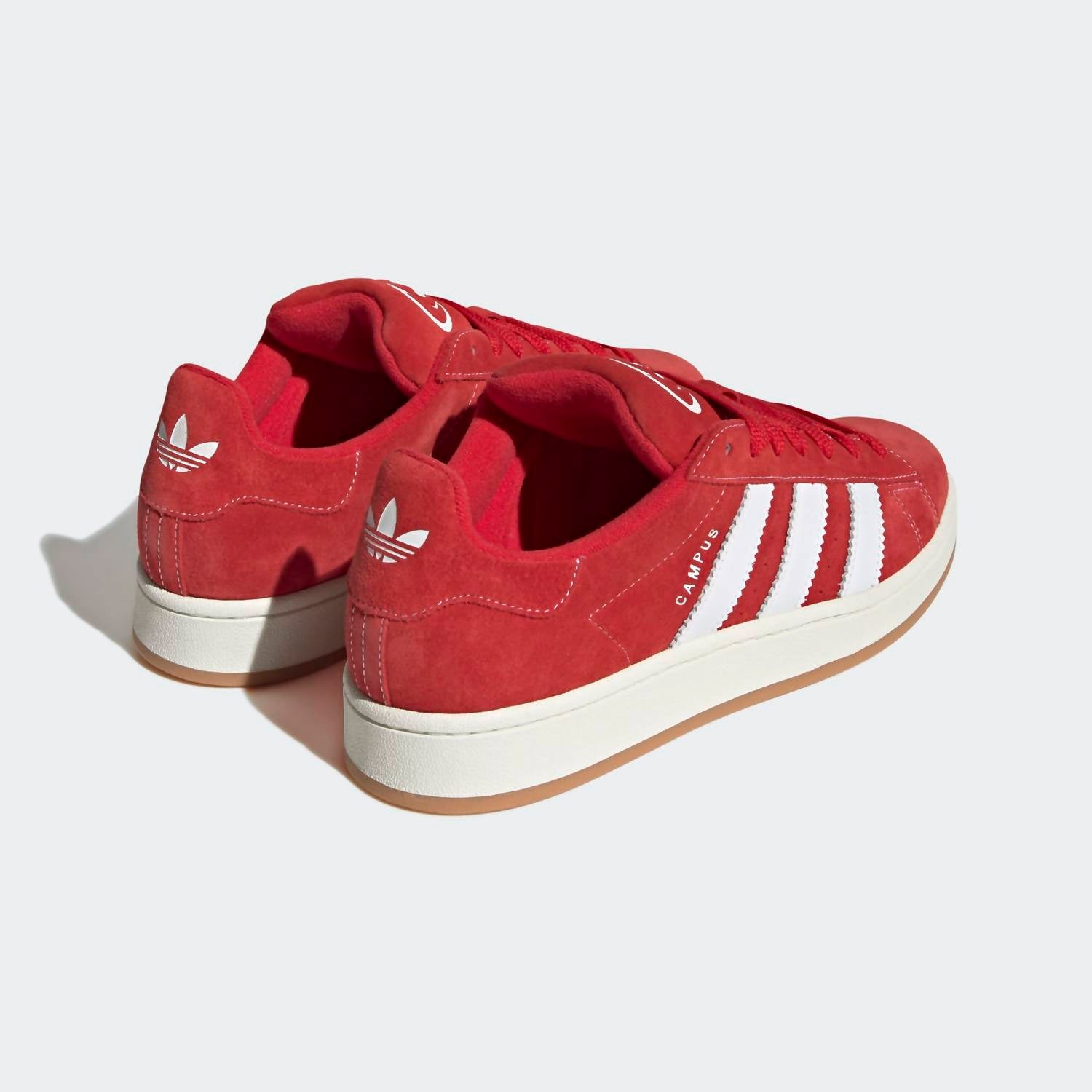adidas Men's Campus 00s Suede Low-top Sneakers in red white - men's sneaker - view 4