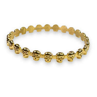 Jagged Halo Jewelry - For Eternity Skull Bangle Bracelet