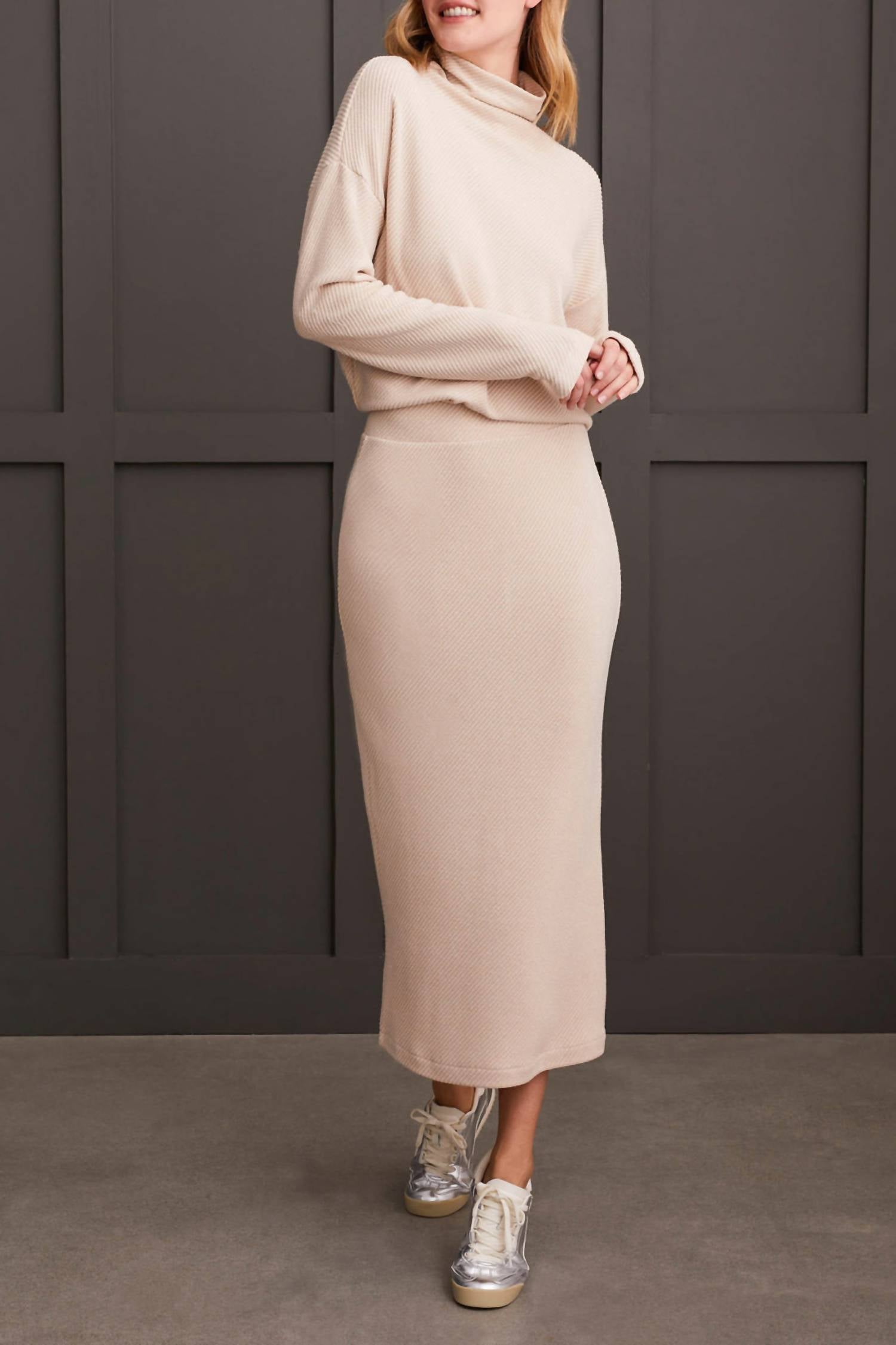 Tribal - Fenella Pull On Midi Skirt