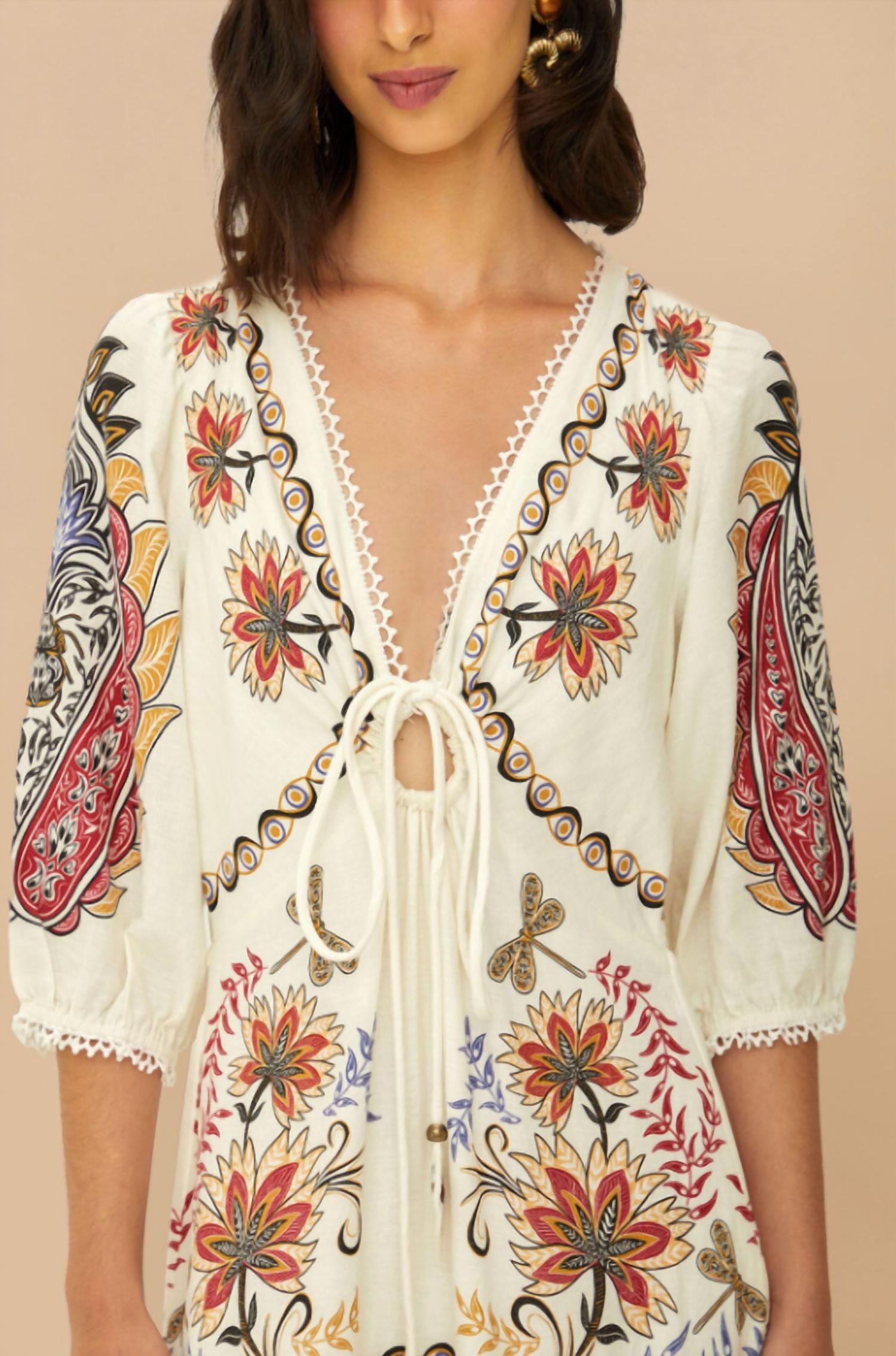 Farm Rio - Boho Glam Maxi Dress