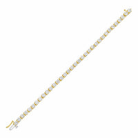 Diana M Jewels - Women's Round Lab-Grown Diamond Tennis Bracelet (17.00 Ct) - Signature