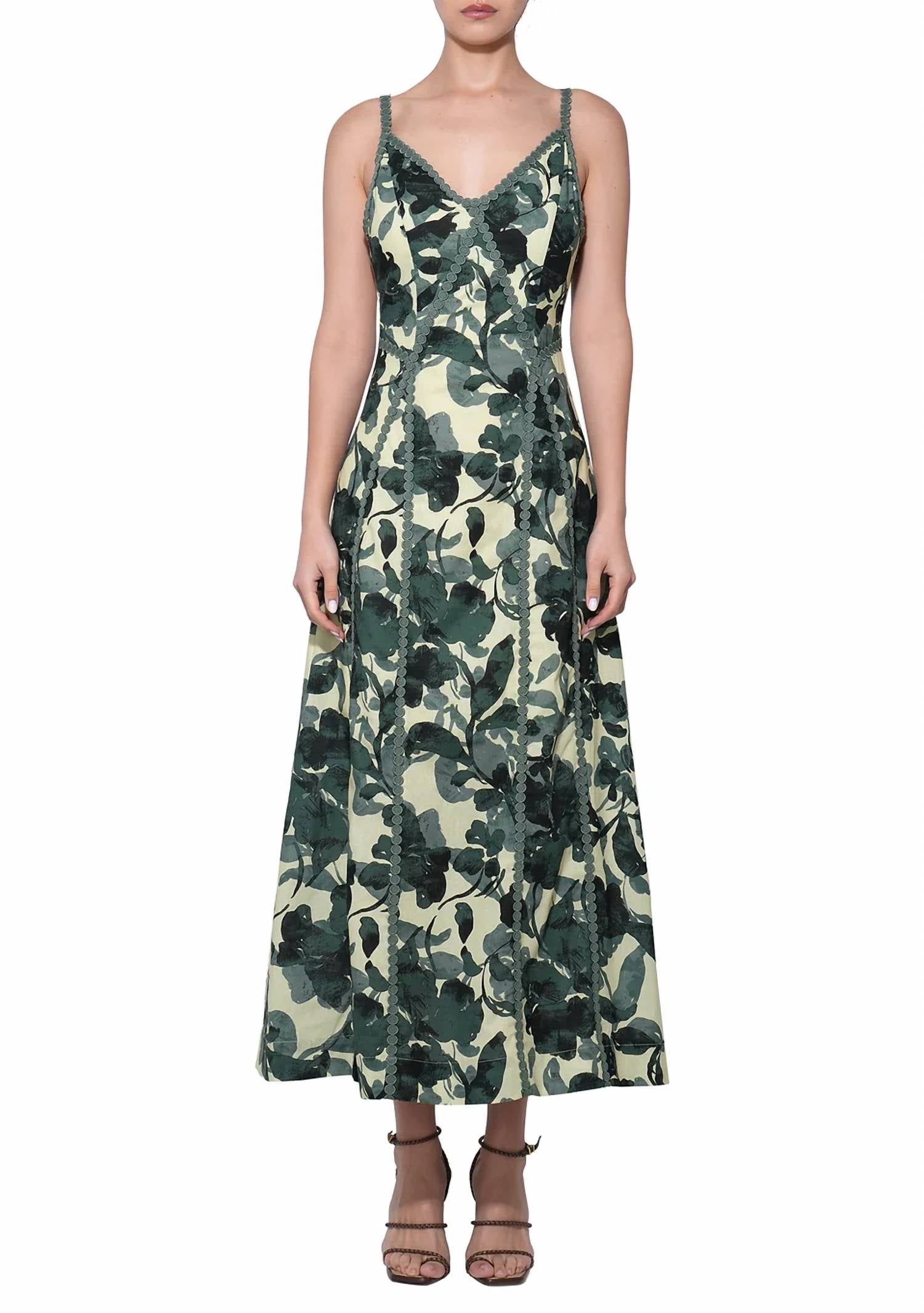 Adelyn Rae - Women's Madison Contrast Slip Maxi Dress