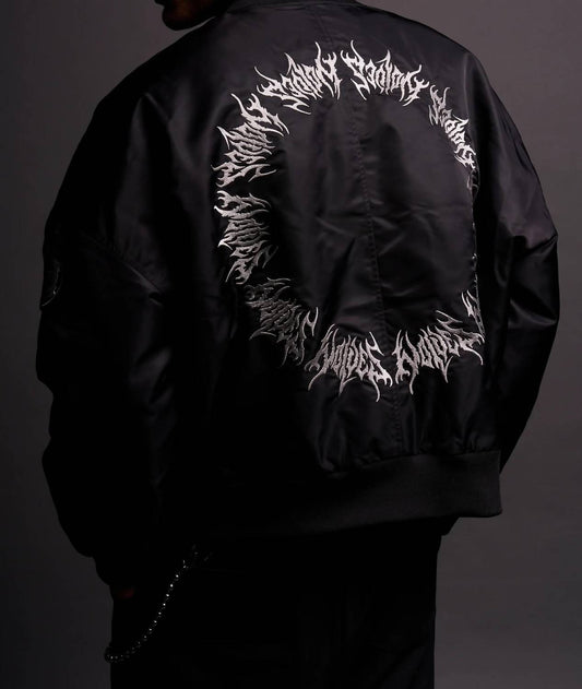 Darc Sport - Fear Is My Ally Vicious Nylon Bomber Jacket