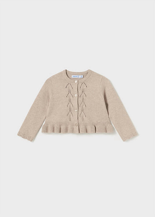 Mayoral - Knit Ruffled Cardigan