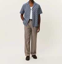 Les Deux - Lukas Arabesque Aop Short Sleeve Shirt