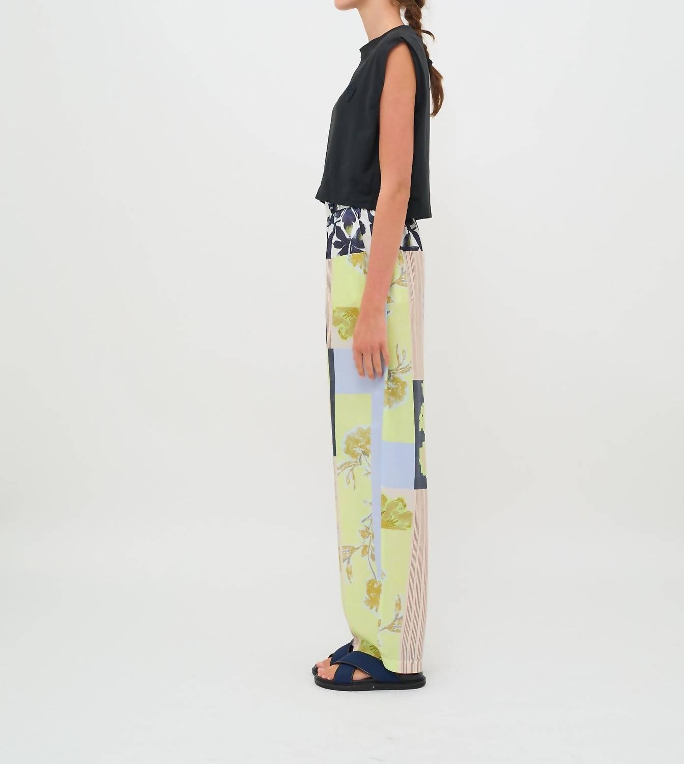Forte Forte - Secret Garden Print Twill Pant