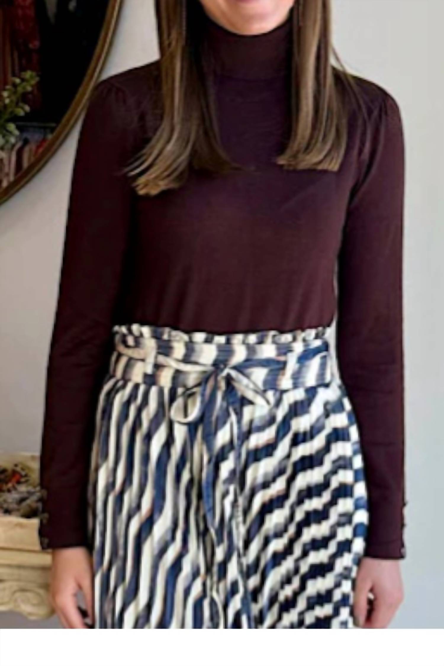 Esqualo - Long Sleeve Turtleneck Sweater