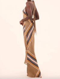 Misa Los Angeles - Minerva Halter Maxi Dress