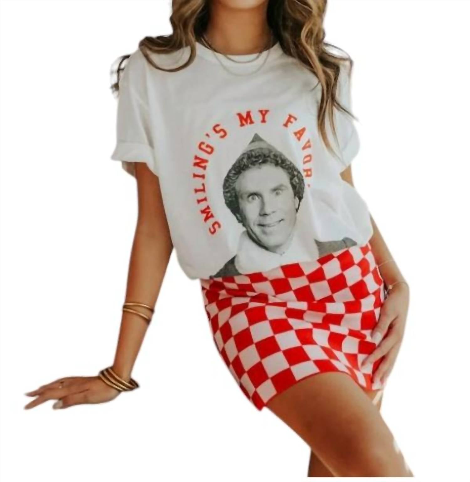 Friday + Saturday - Smiling's My Favorite Tee