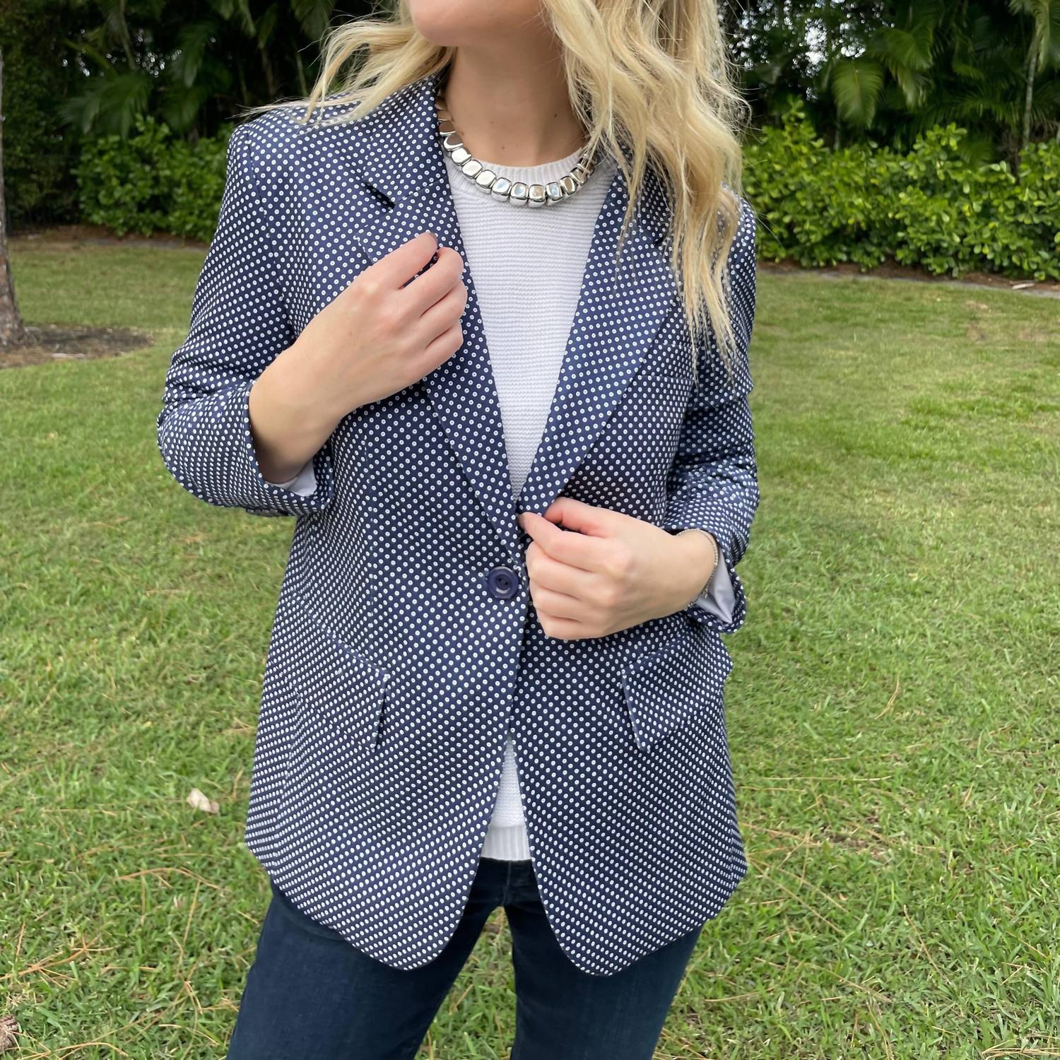 Peace Of Cloth - Pindot Jaime Blazer
