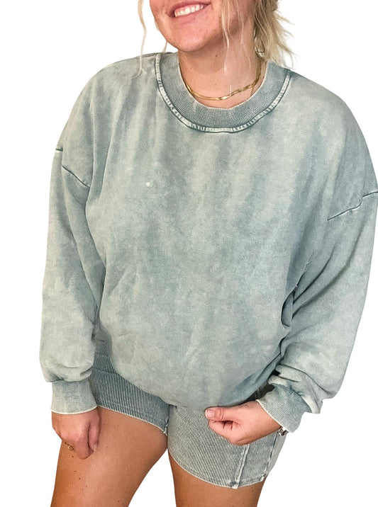 Le Lis - Sea Spray Oversized Pullover