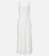 Rotate - Satin Midi Slip Dress