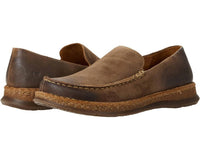 Born Men's Baylor Shoes in taupe - men's loafer - detail view
