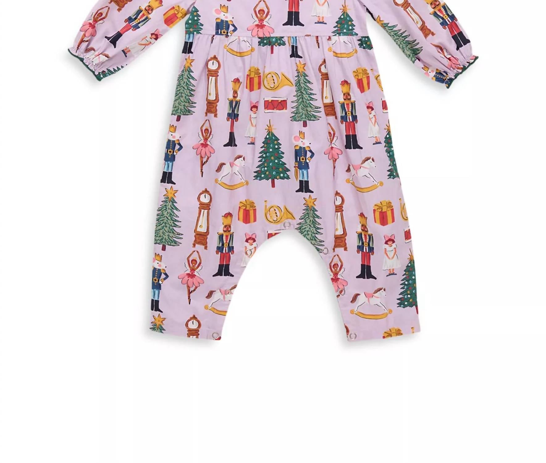 PINK CHICKEN Girls' Charlie Jumper in lavender nutcracker - kids' item
