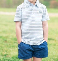 Prodoh - Kid's Short Sleeve Too Cool For School Cotton Polo
