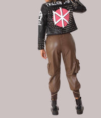 For Her Nyc - Studded Leather Jacket