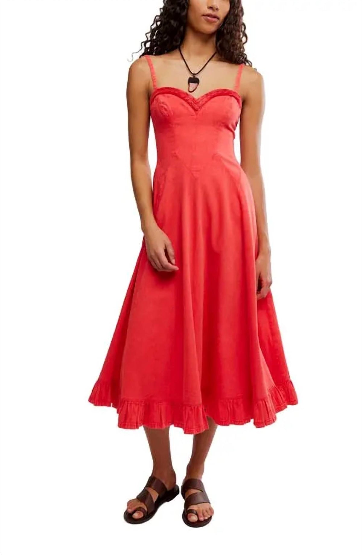 Free People - Another Season Midi Dress