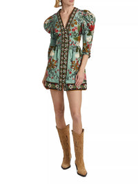 Farm Rio - Beauty Bouquet Floral Mini Dress