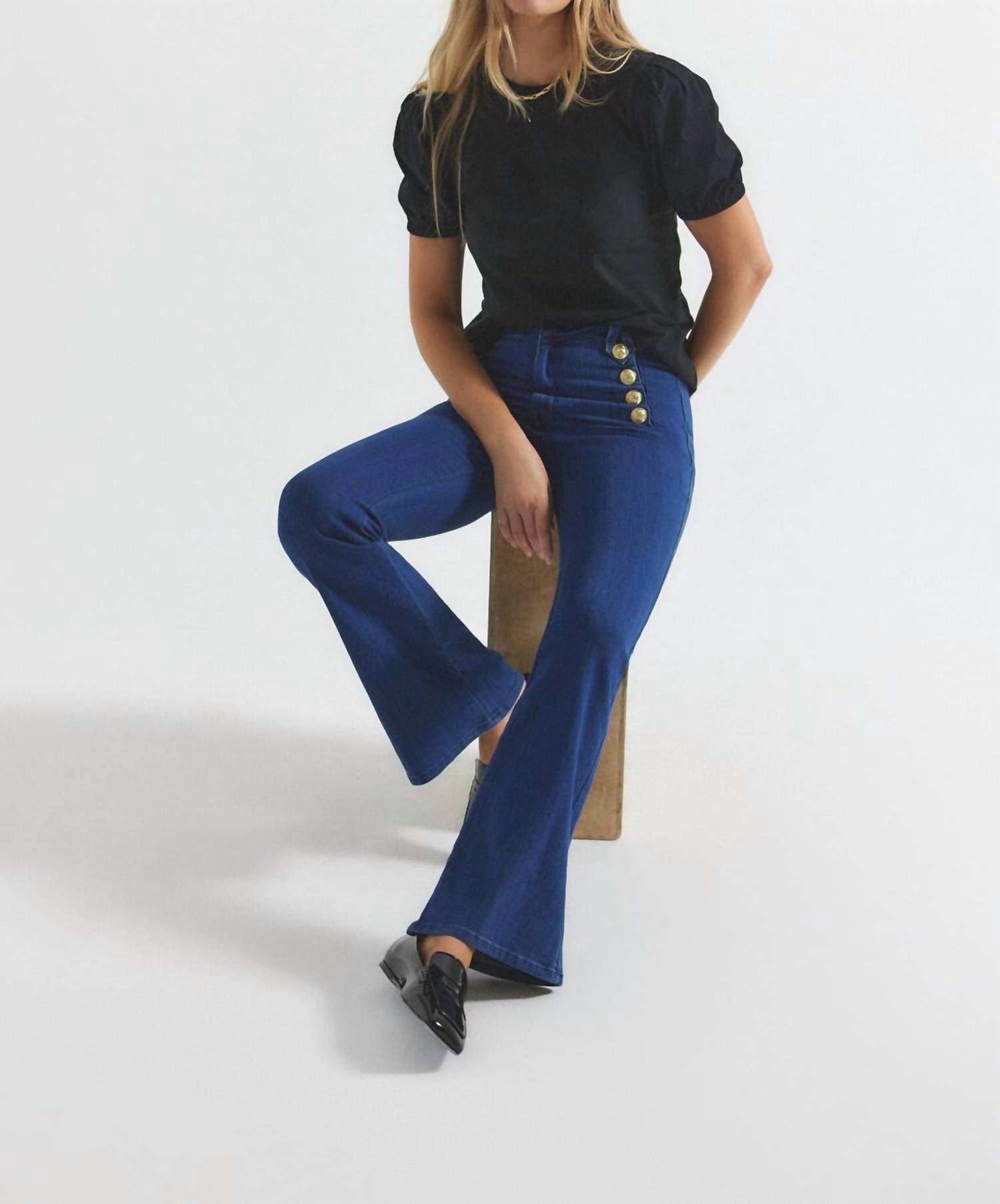 Derek Lam 10 Crosby - Robertson Flare Jeans