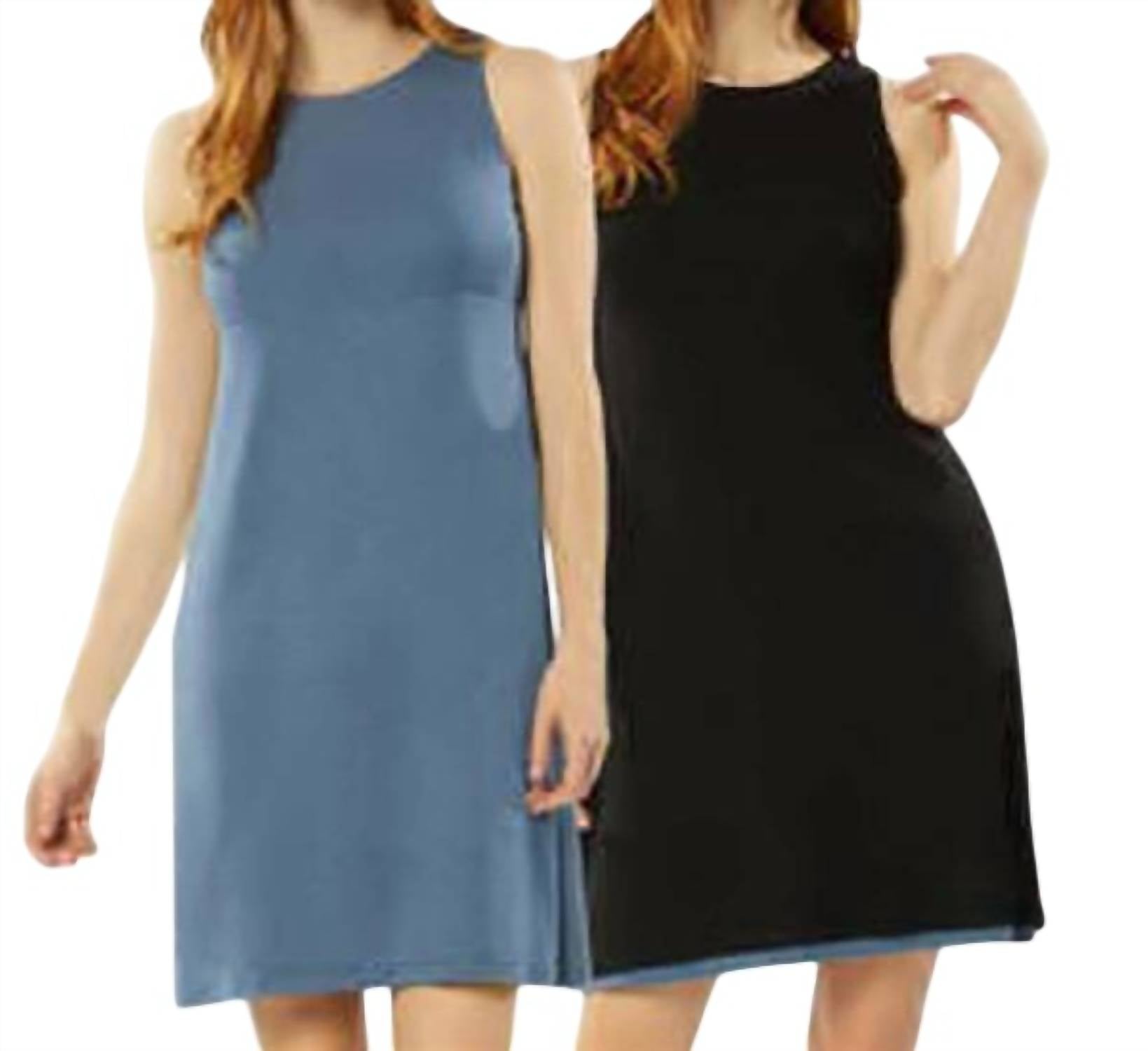 32 Degrees - Reversible Dress With Wide Stripes