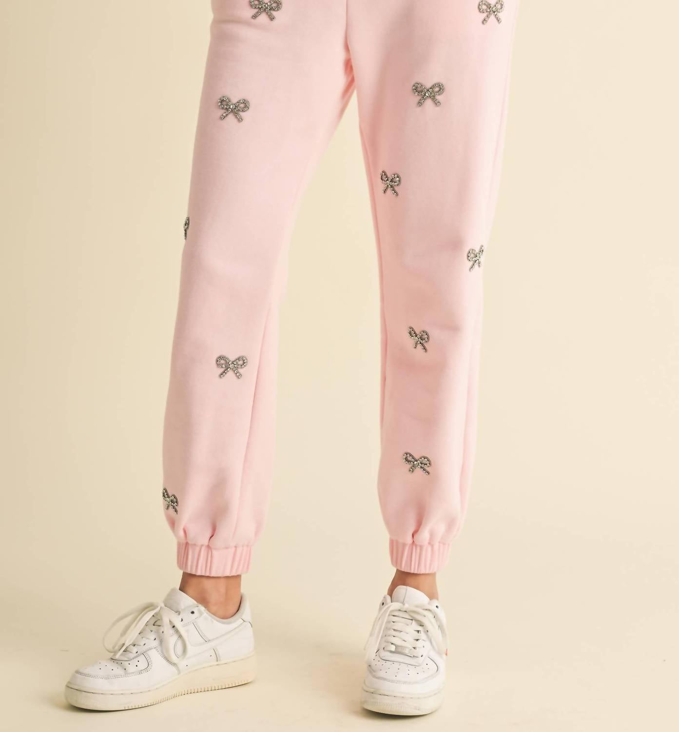 Endless Blu. - Jewel Detail Sweatpants