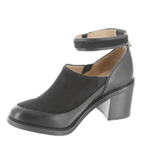 All Black - Women's Little Buckle Shootie