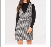 Houndstooth Mini Dress