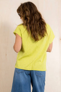 Tribal - Jackie Cap Sleeve Textured Knit Top