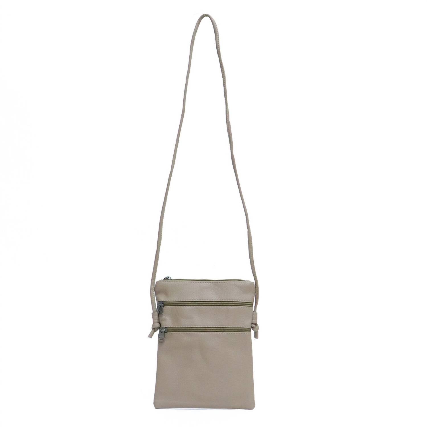Judson & Co. - Multi Zipper Crossbody Purse