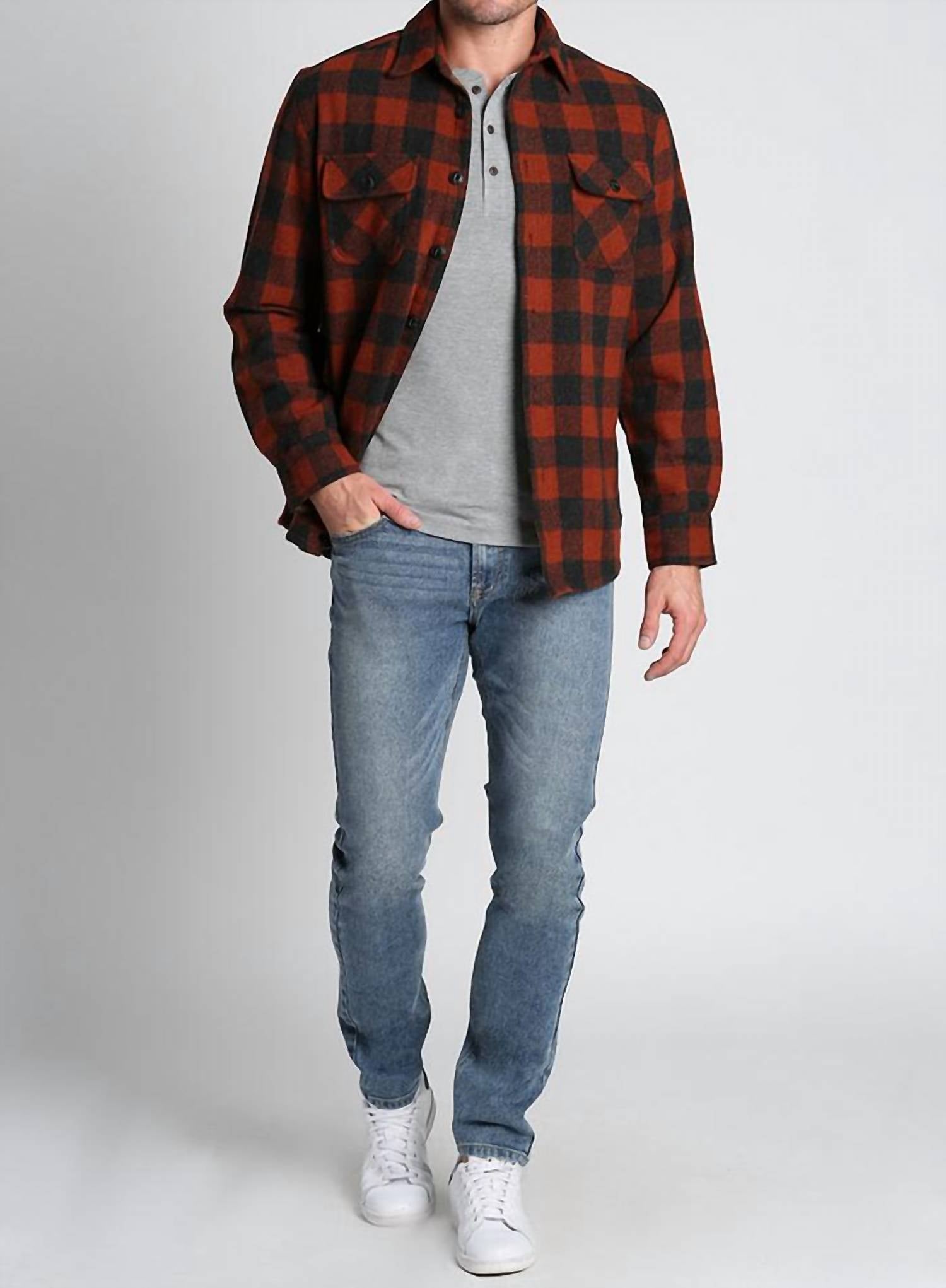 Jachs New York - Wool Blend Overshirt