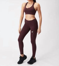 New Balance Women's Power X Sports Bra in burgandy - women's intimate - view 4