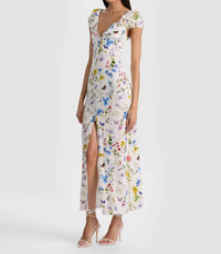 Alice + Olivia - Tara Midi Slip Dress