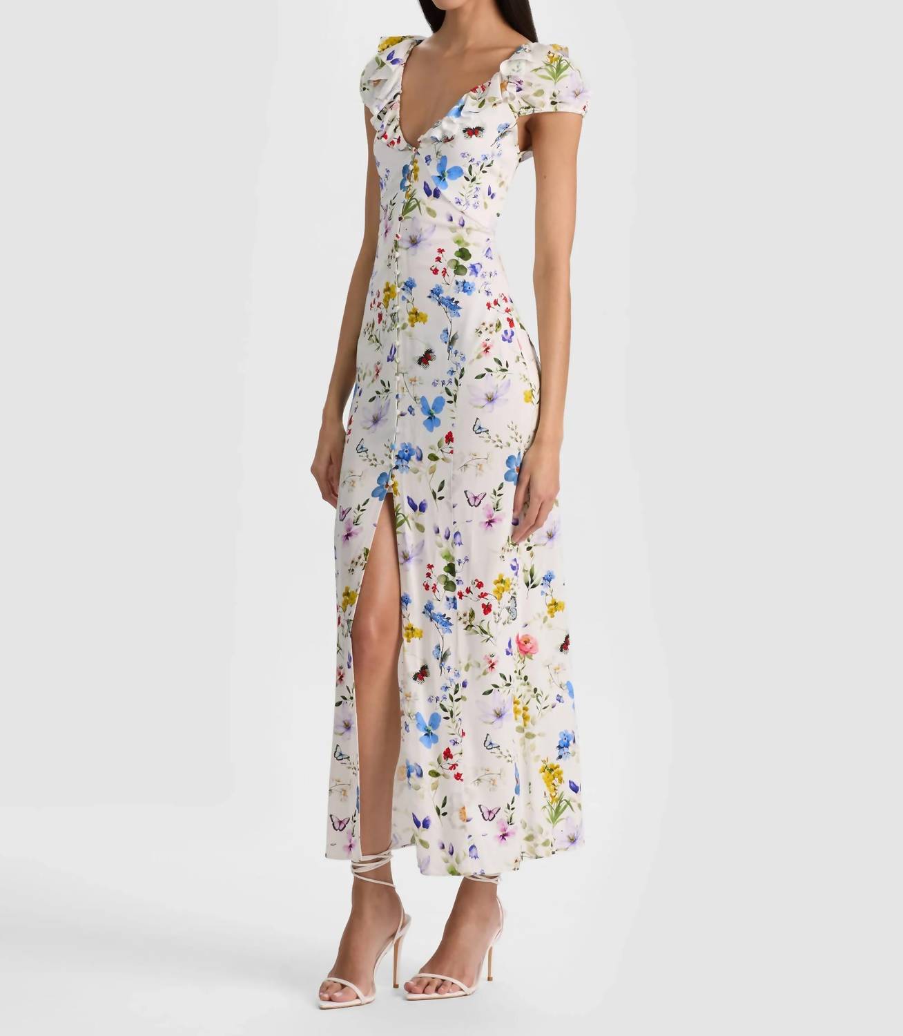 Alice + Olivia - Tara Midi Slip Dress