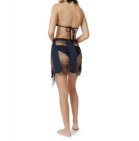 Pq Swim - Midnight Short Monique Sarong