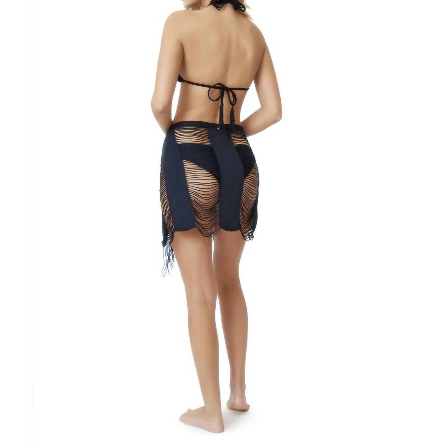 Pq Swim - Midnight Short Monique Sarong