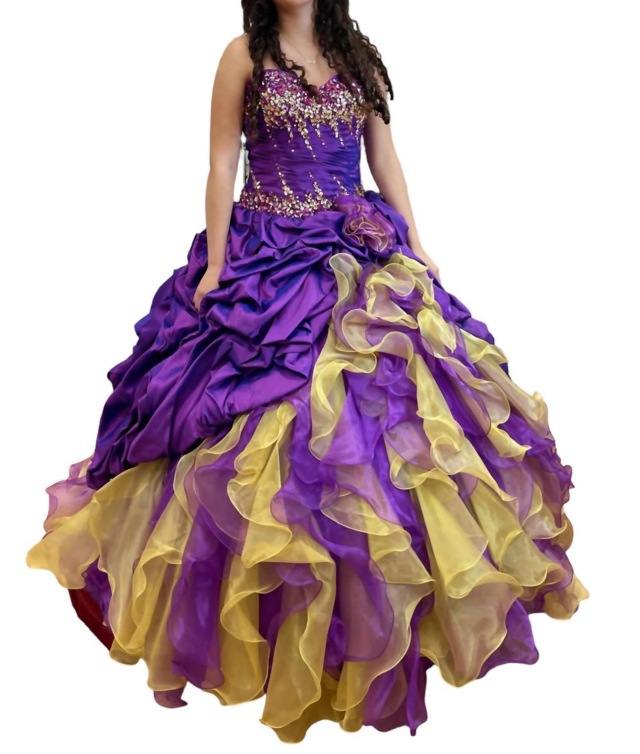 Mary'S Bridal - Quincea√±era Off Shoulder Ruffle Dress