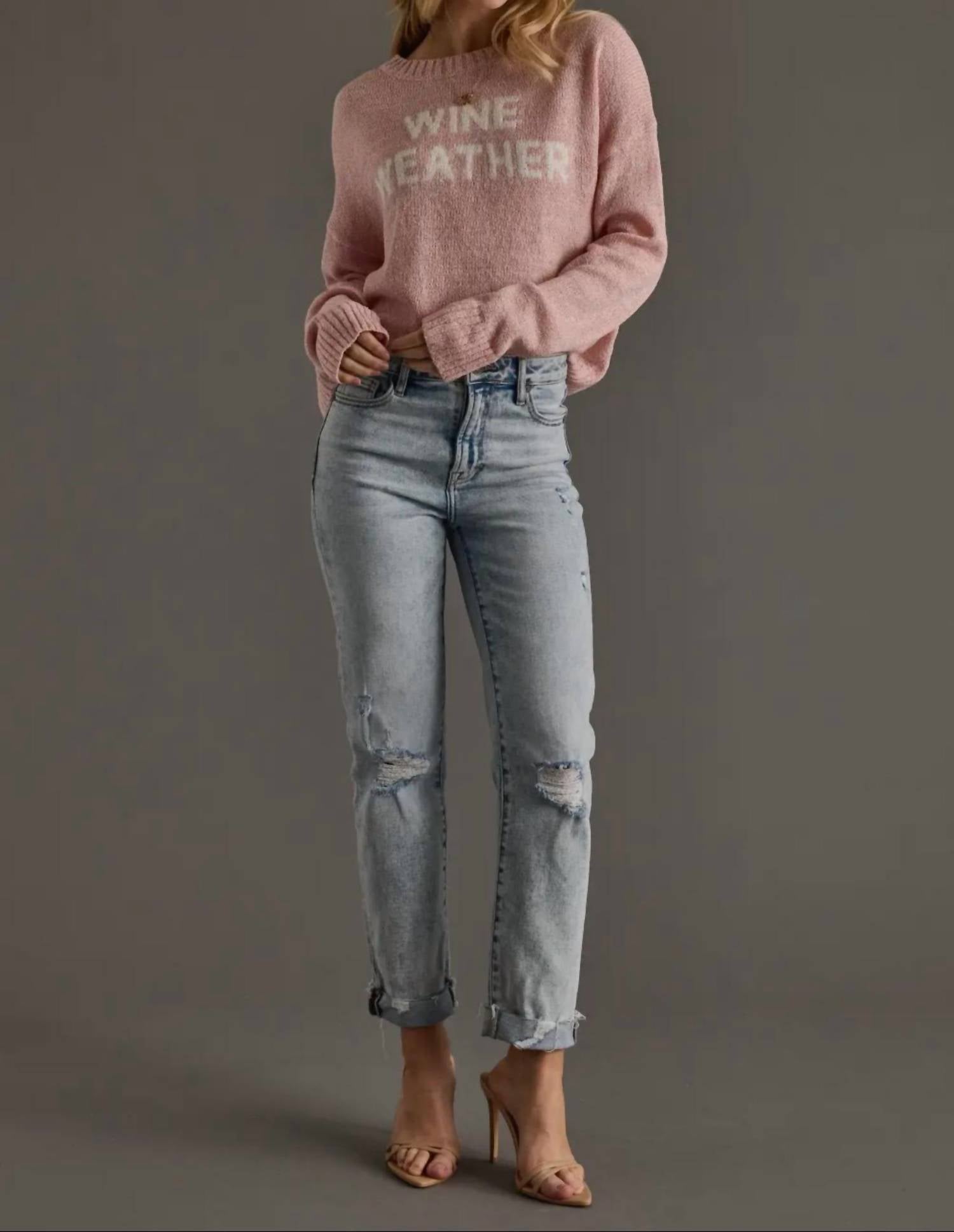 Panache Apparel - Lightweight Wine Weather Sweater