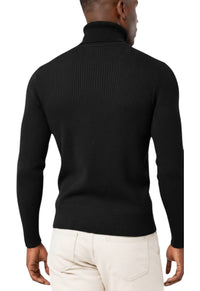 The Athletic Side Of Us - Act Self Ribbed Turtleneck Sweater