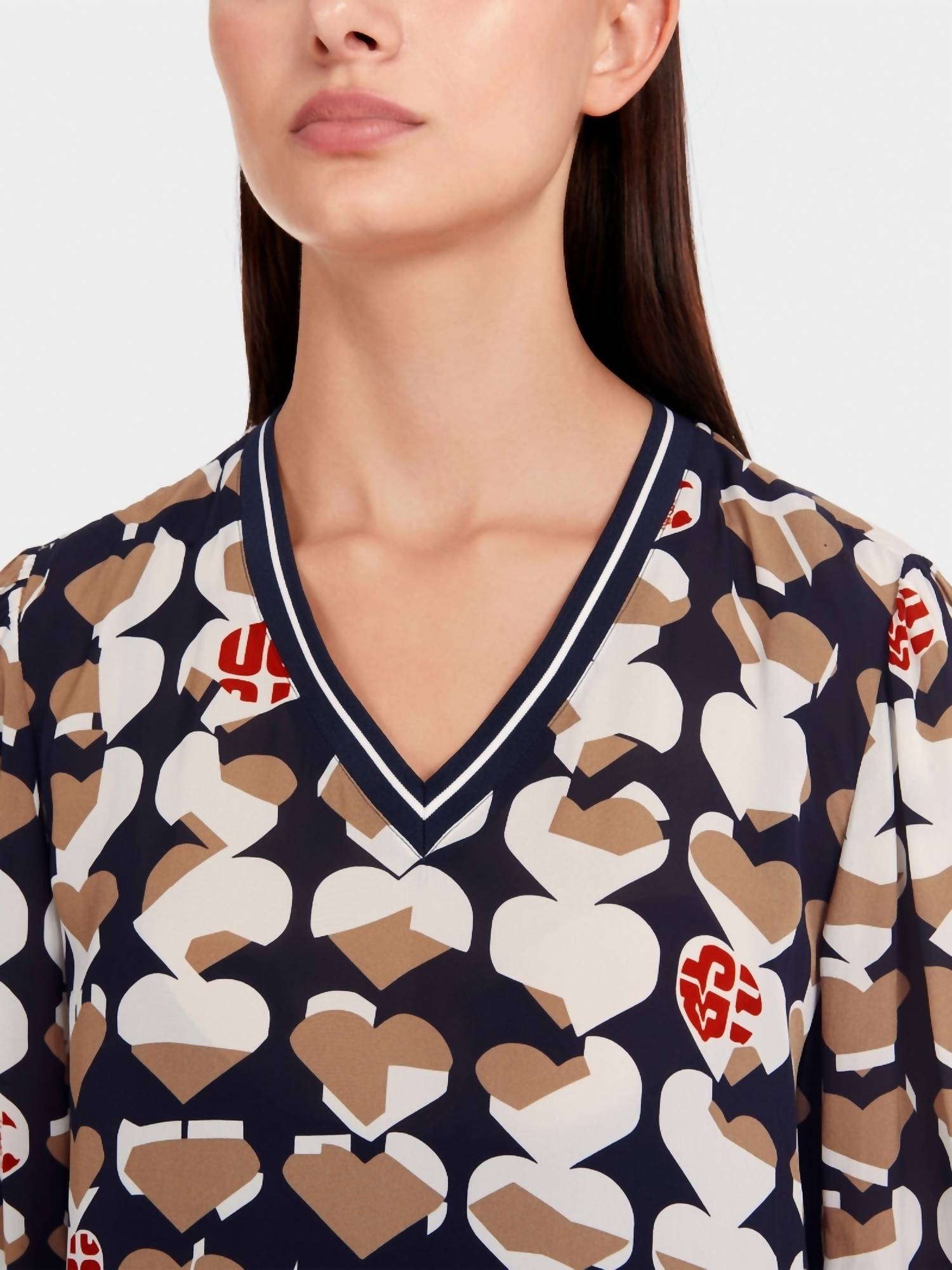 Marc Cain - Dress with Heartbreaker Motif