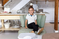 Bonjour - Boys Trim Logo Sweater