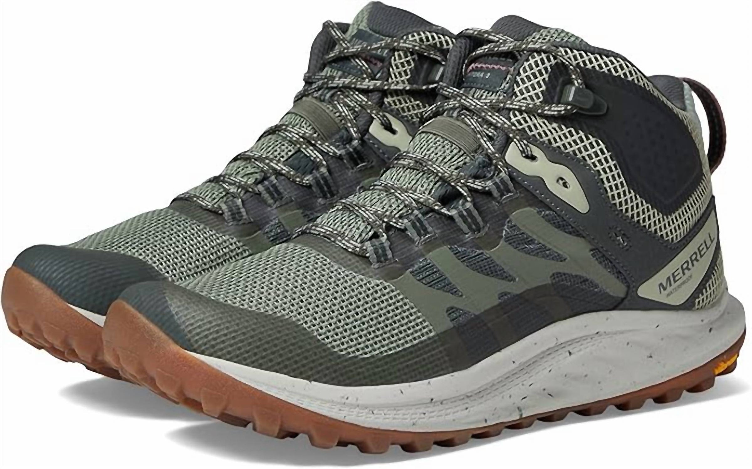 Merrell - Women's Antora 3 Mid Water Proof Hiking Trail Running Shoes