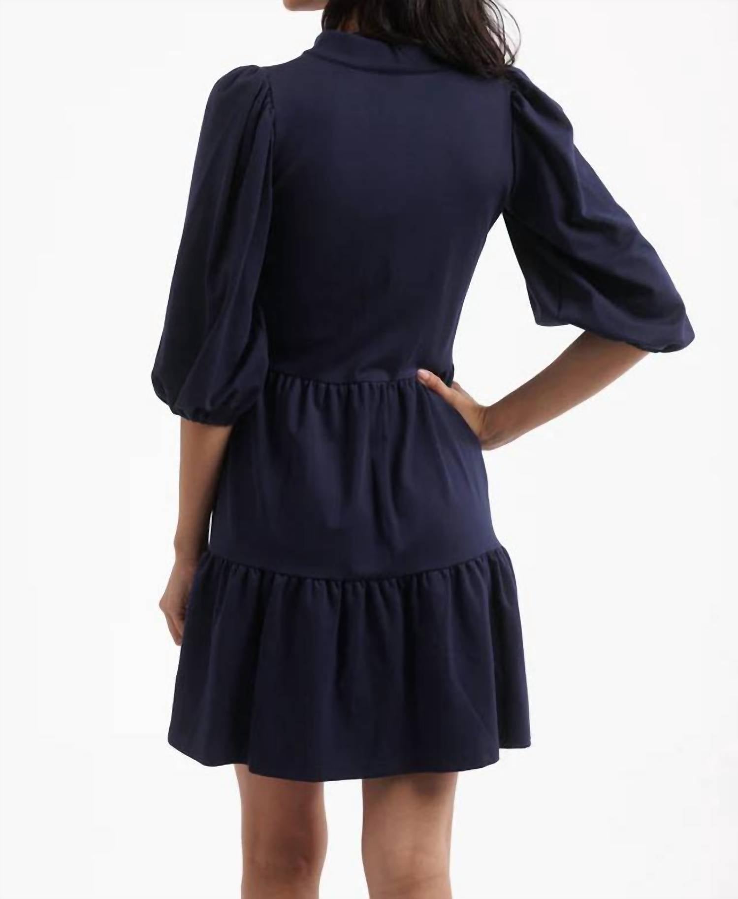 Smith & Quinn - Tory Ponte Tiered Tunic Dress