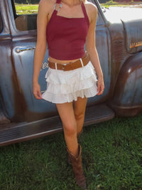 Adeline - Meadow Halter Top