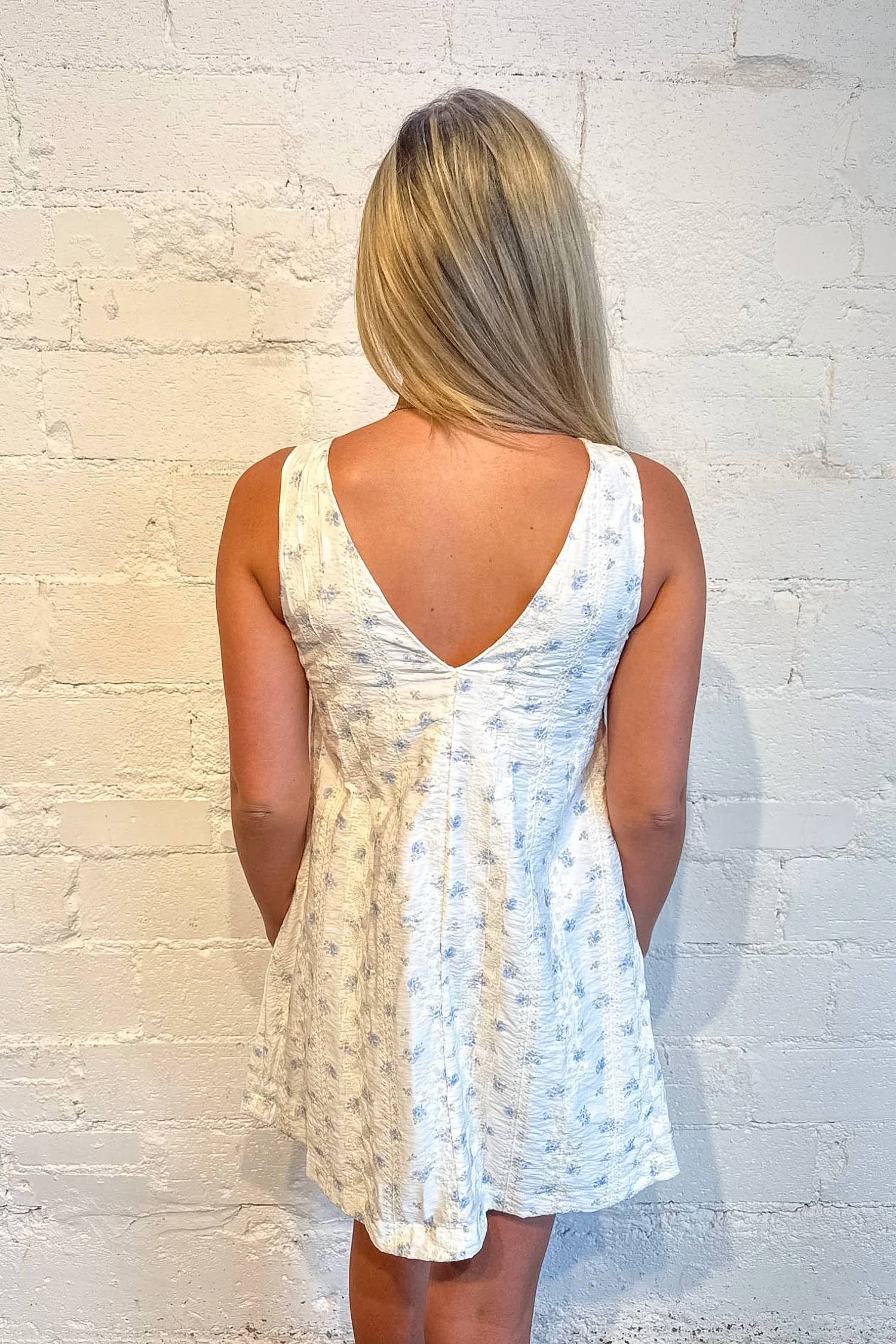 Adeline - Into the Garden Mini Dress