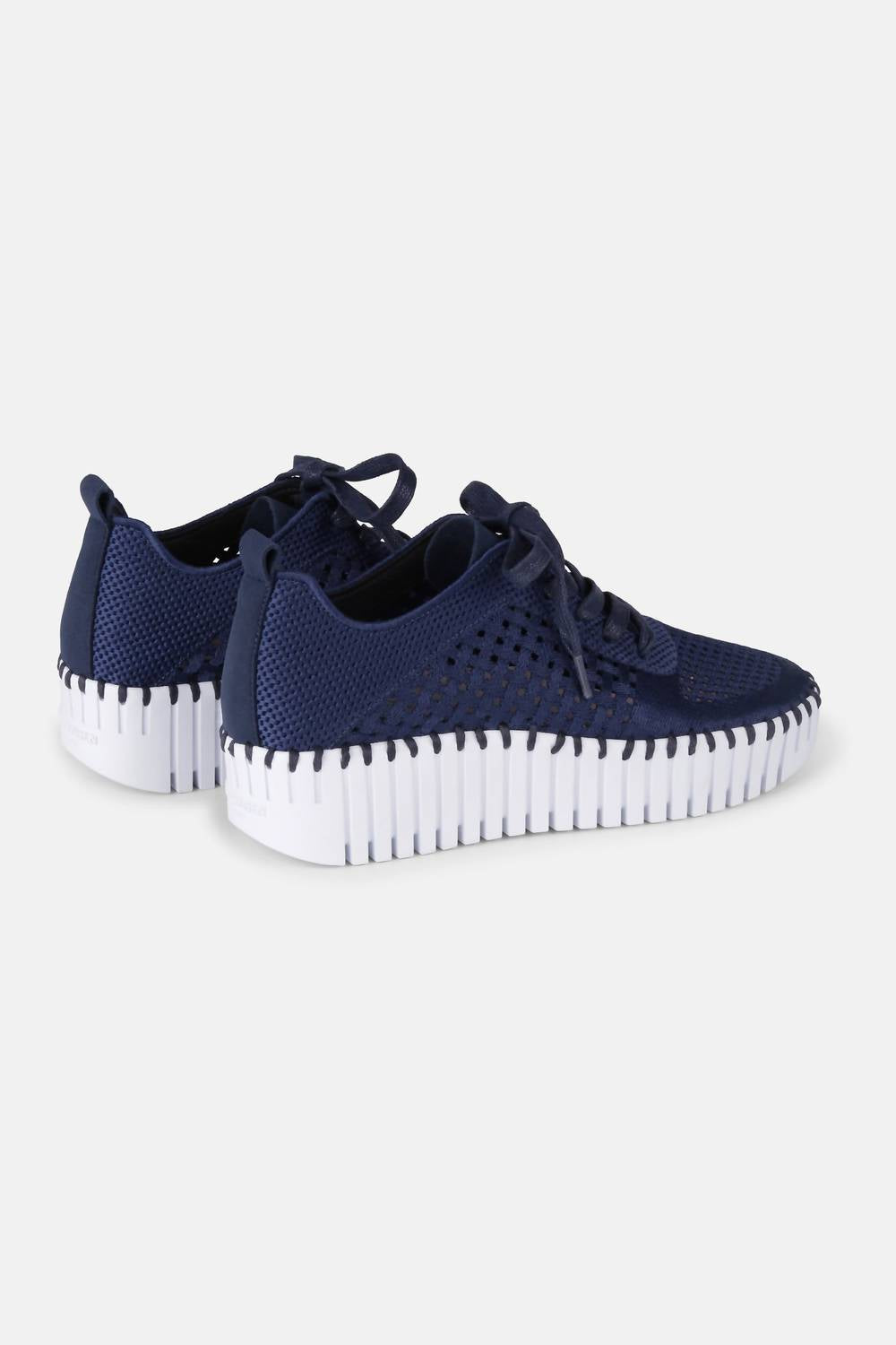 Ilse Jacobsen - Women's Tulip 4271 Platform Lace Up Sneaker