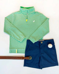 The Beaufort Bonnet Company - Boy's Prepletic™ Hayword Half Zip Sweatshirt