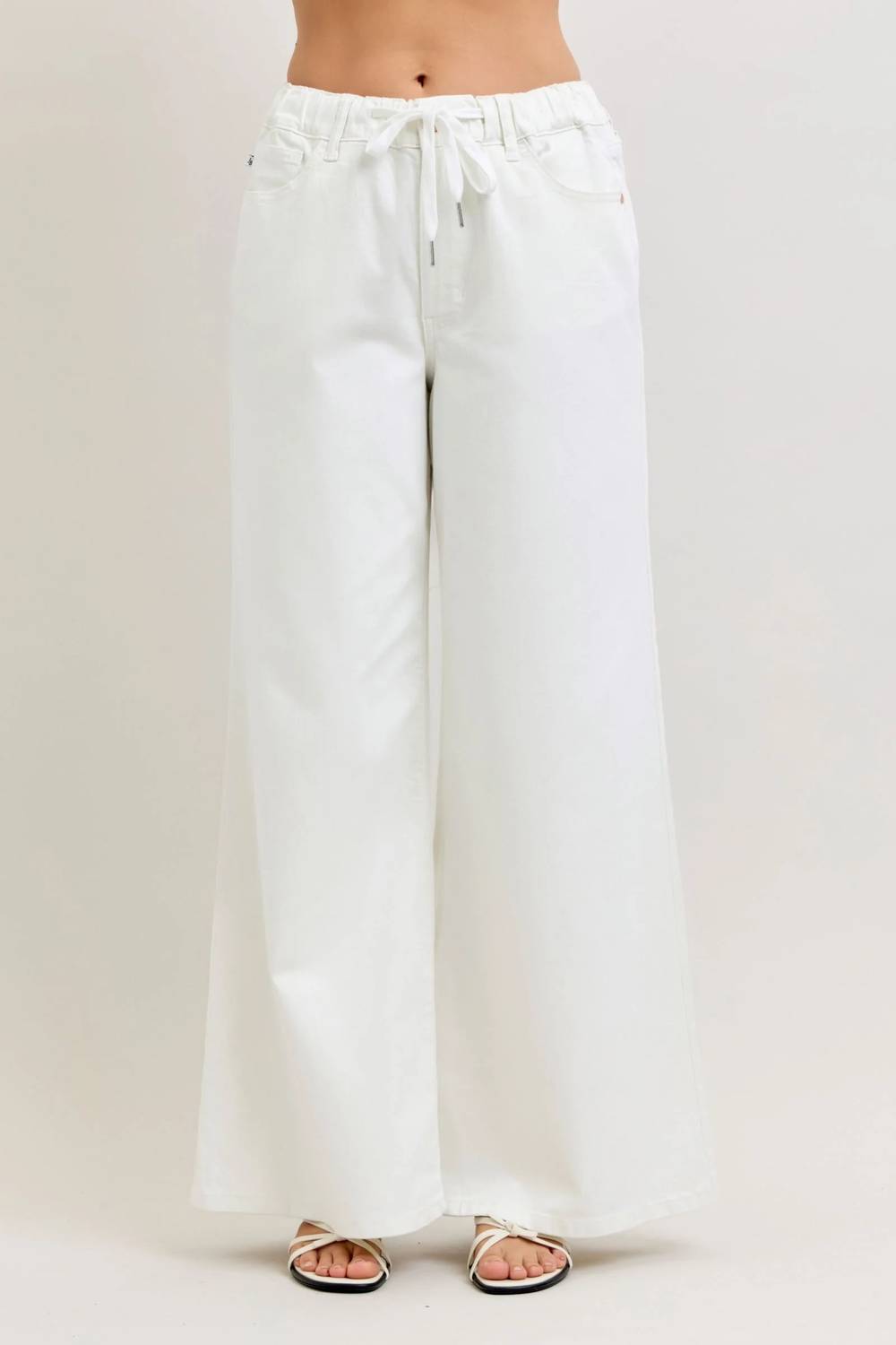 Judy Blue - Featherweight Palazzo Wide Leg Jeans