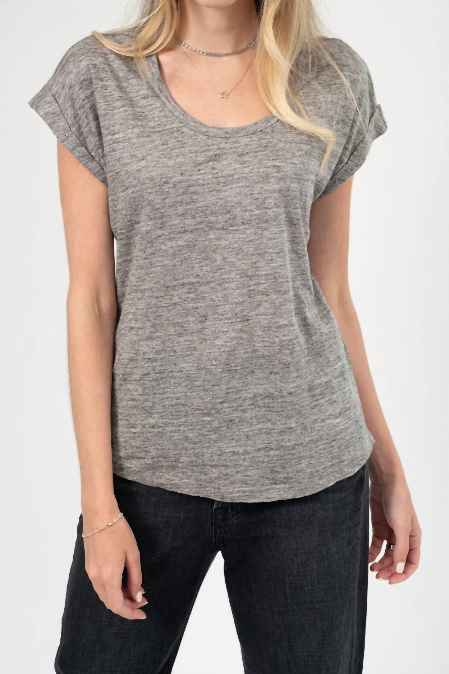 Frame - Slouchy Linen Tee
