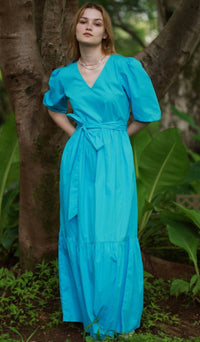 Maude Vivante - Melina V Neck Tiered Dress
